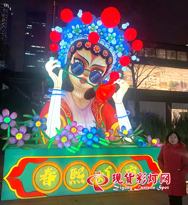 春熙灯市花灯实景展出效果